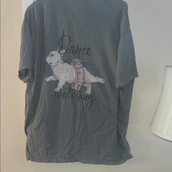 👜Comfort Colors Gray Graphic T-Shirt - Size Large - Picture 5 of 5